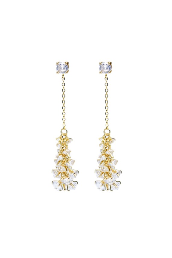 Pendientes Schede dorado