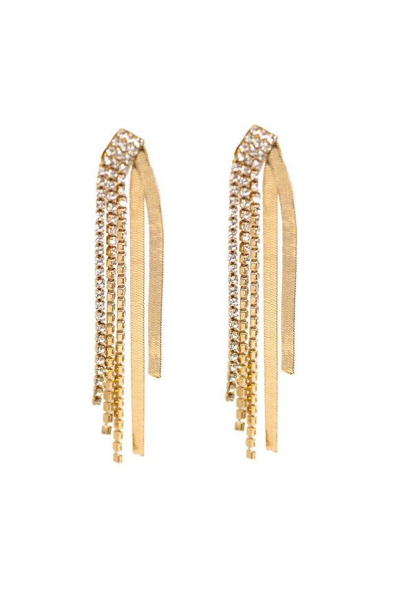 Pendientes Semois dorado