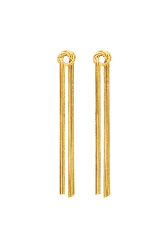 Pendientes Poncils dorado