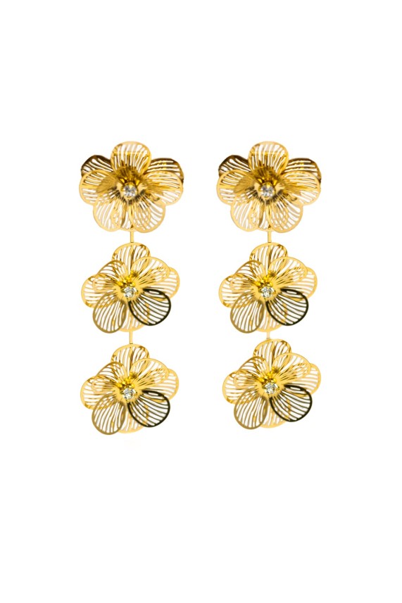 Pendientes Corgo dorado