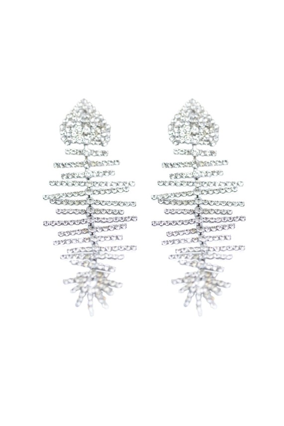 Pendientes Trancao plata