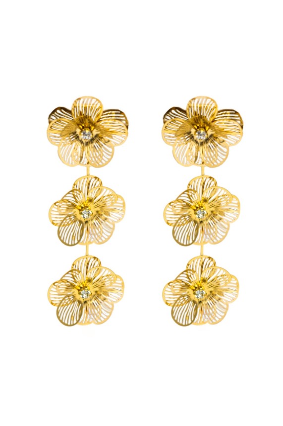 Pendientes Corgo dorado