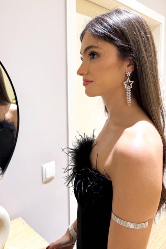 Pendientes Isonzo plata