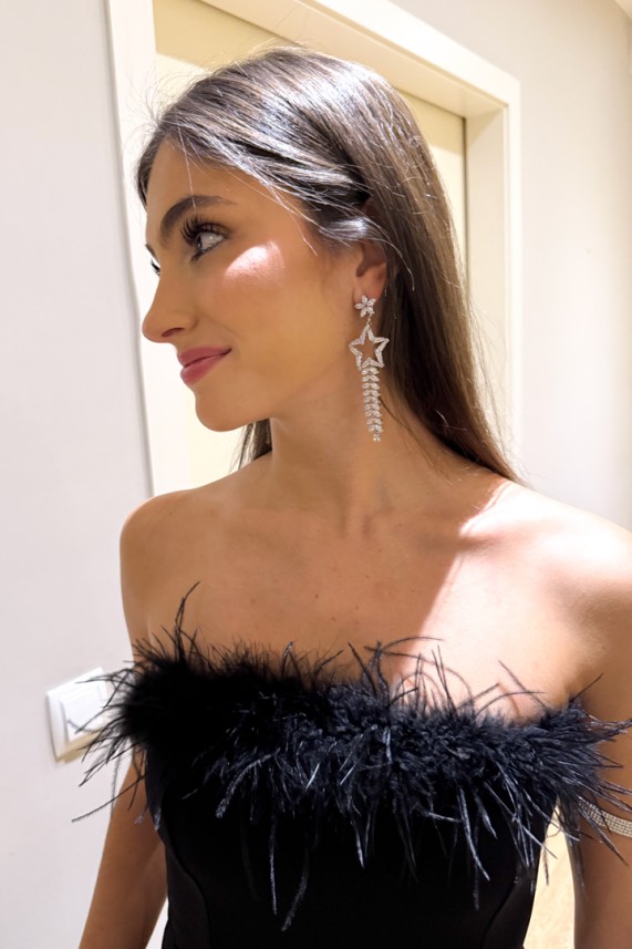 Pendientes Isonzo plata