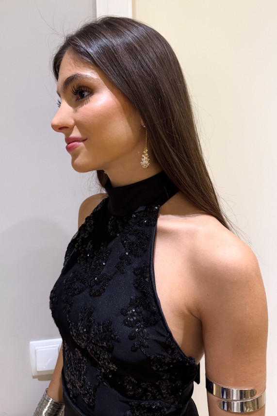 Pendientes Schede dorado