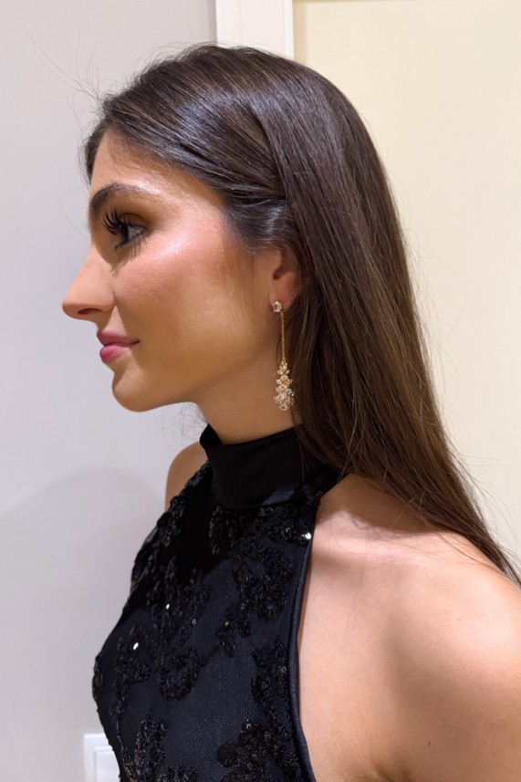 Pendientes Schede dorado