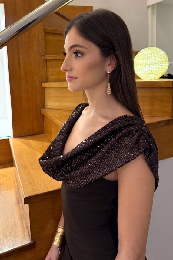 Pendientes Schede dorado