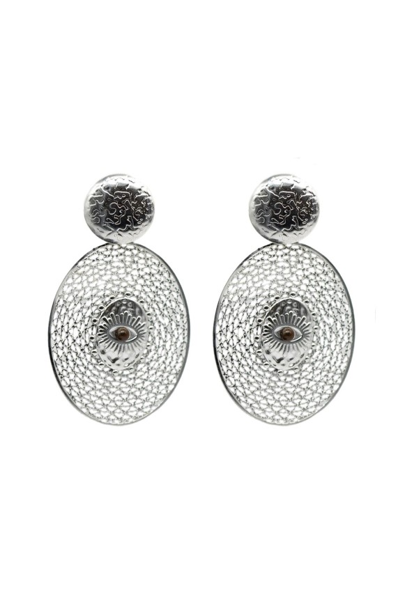 Pendientes Olivia plata