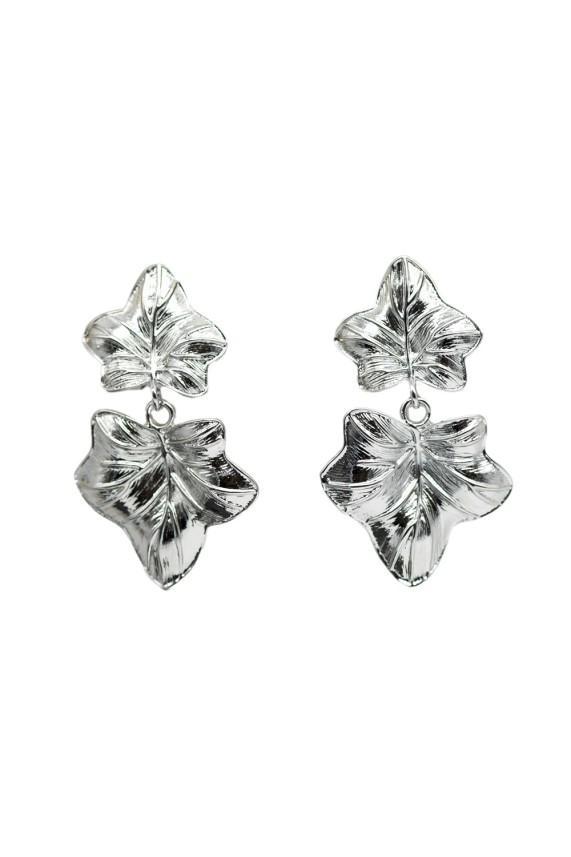 Pendientes Bianca plata