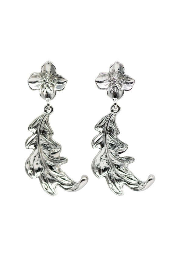 Pendientes Atenea plata