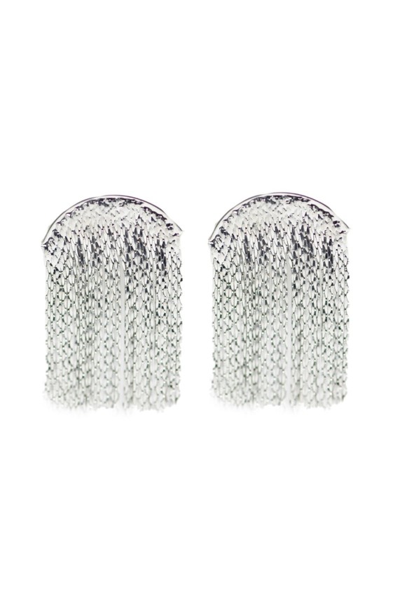 Pendientes Catania plata