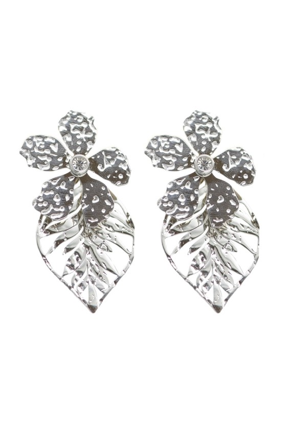 Pendientes Aosta plata