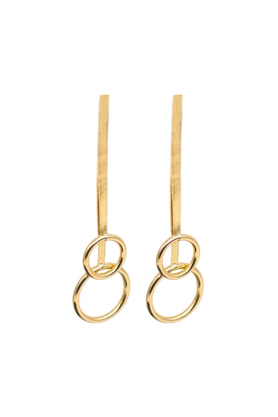 Pendientes Aquita dorado