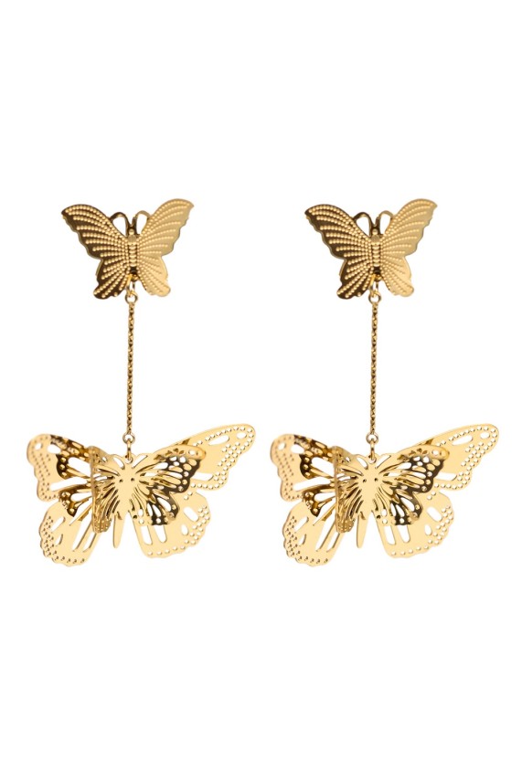 Pendientes Guadalupe dorado