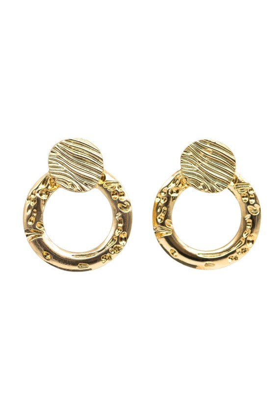 Pendientes Escocia dorado