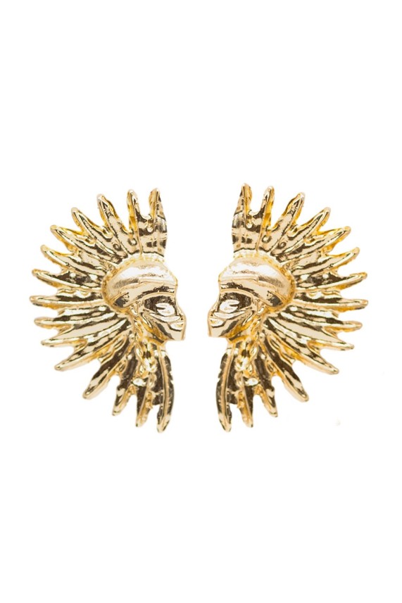 Pendientes Birming dorado