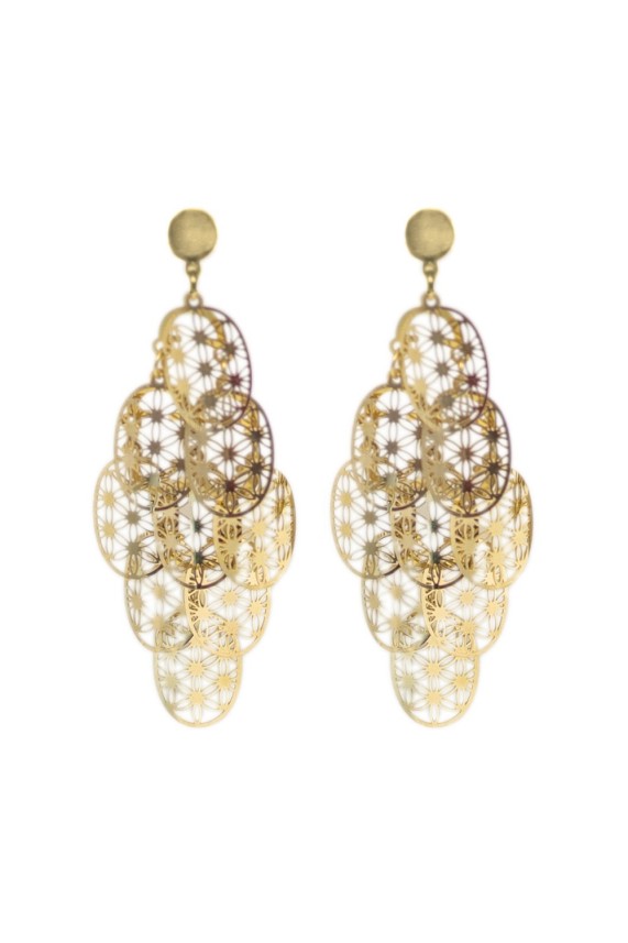 Pendientes Irlanda dorado