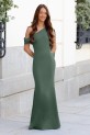 Vestido Hamdam verde caza