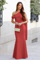 Vestido Hamdam teja
