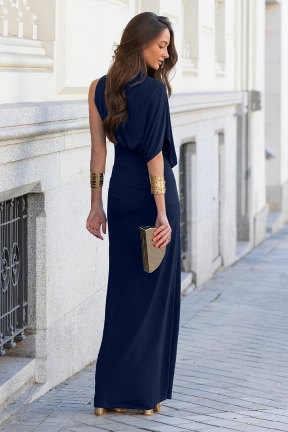 Vestido Ressi azul marino