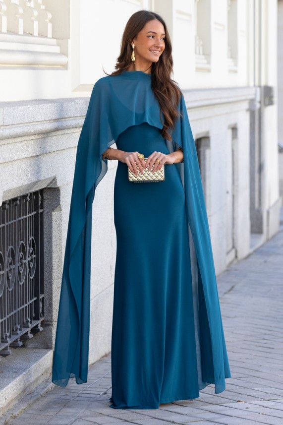 Vestido Westin multiposición azul cobalto