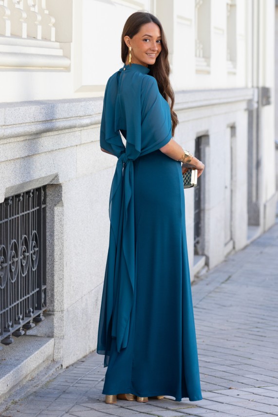 Vestido Westin multiposición azul cobalto