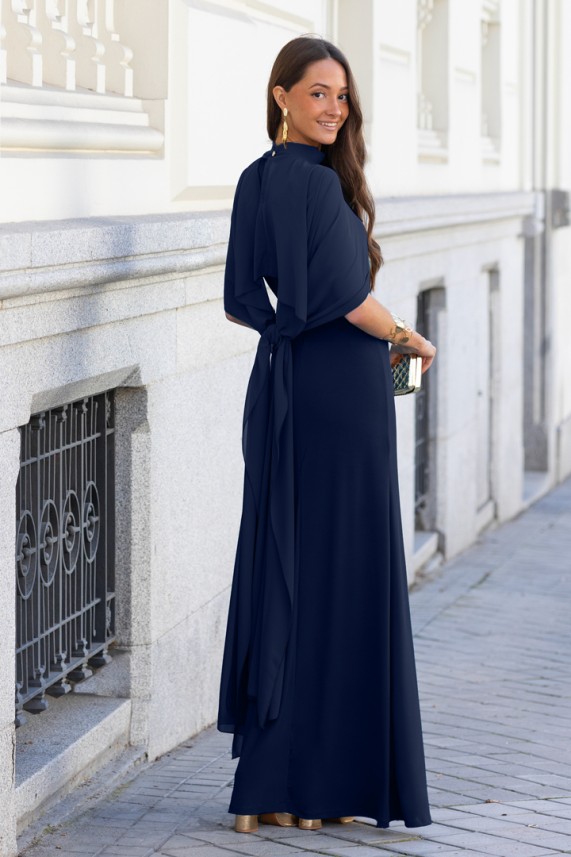 Vestido Westin multiposición azul marino