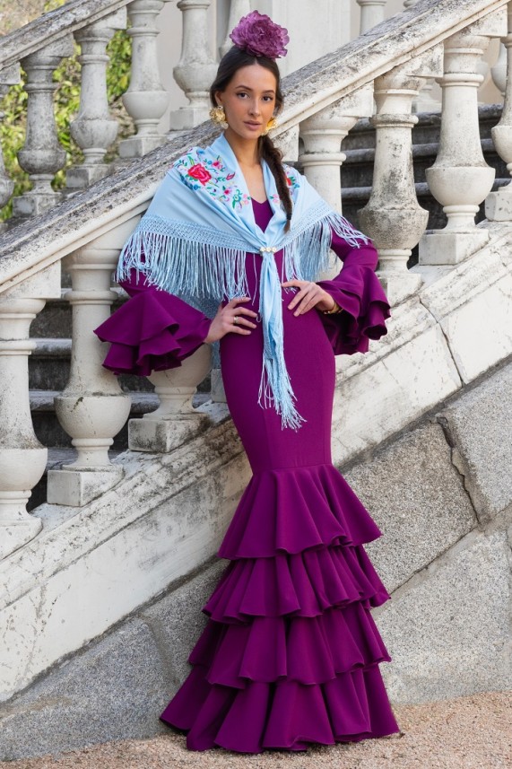 Vestido Guadiana buganvilla