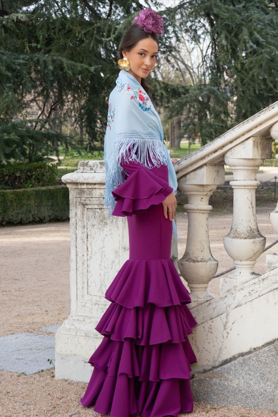 Vestido Guadiana buganvilla