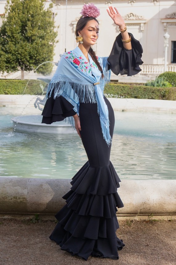 Vestido Guadiana negro