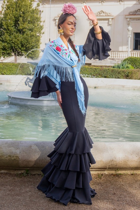 Vestido Guadiana negro