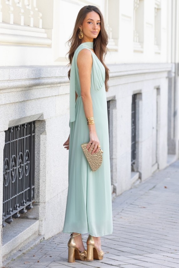 Vestido Maggiore turquesa