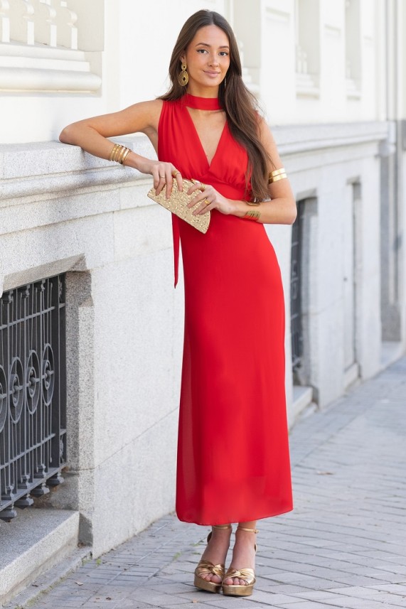 Vestido Maggiore rojo