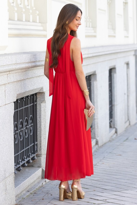 Vestido Maggiore rojo