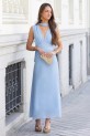Vestido Maggiore azul celeste