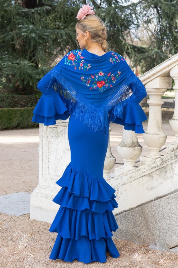 Vestido Durcal azul klein