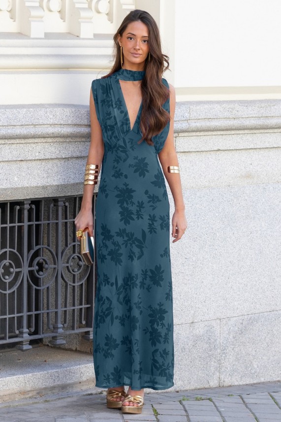 Vestido Lerici azul claro