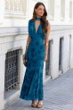 Vestido Lerici azul cobalto