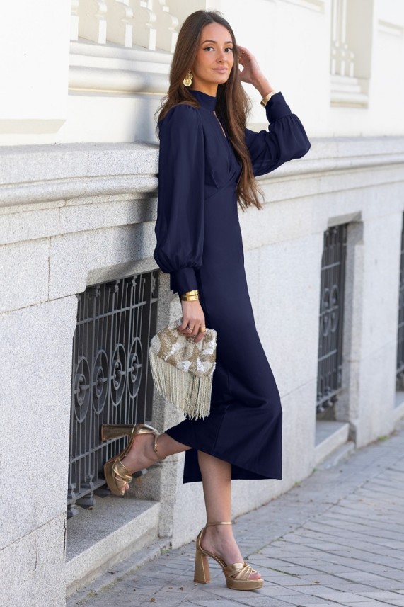 Vestido Painter azul marino