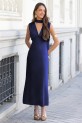 Vestido Maggiore azul marino