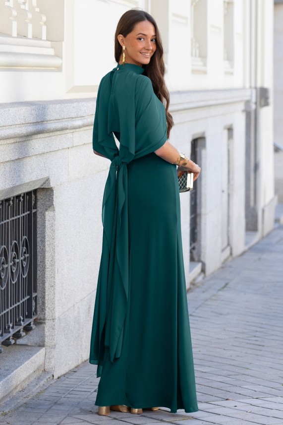 Vestido Westin multiposición verde botella