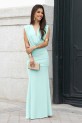 Vestido Bradano turquesa