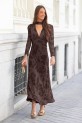 Vestido Kade marrón