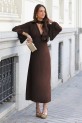 Vestido Linders marrón