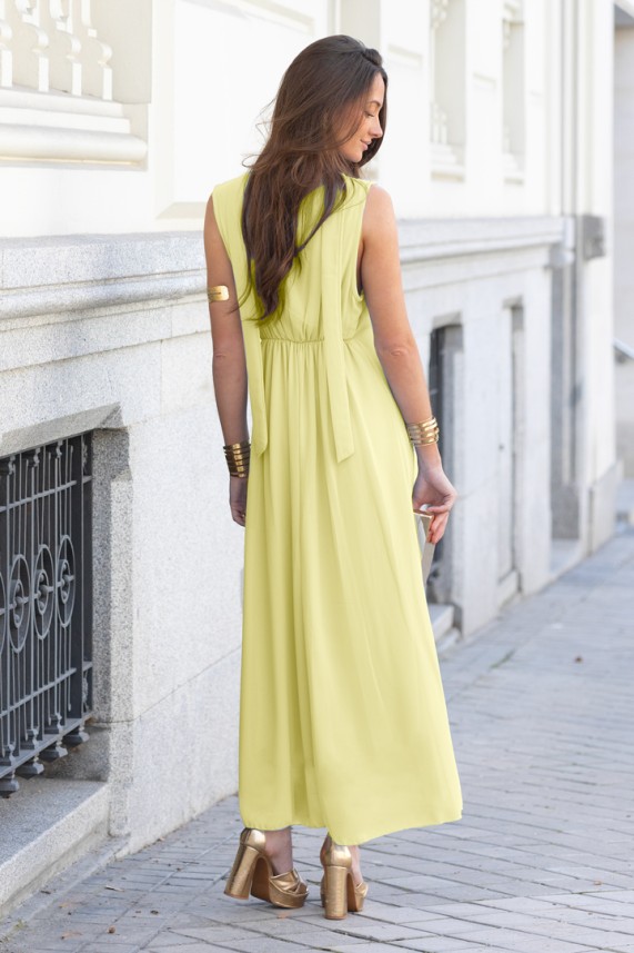 Vestido Maggiore amarillo
