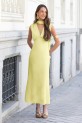 Vestido Maggiore amarillo