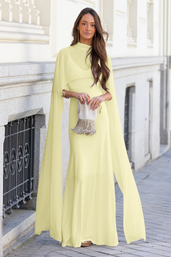 Vestido Westin multiposición amarillo