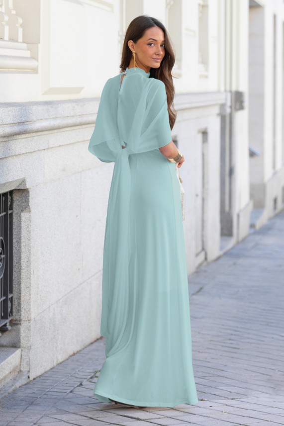 Vestido Westin multiposición turquesa