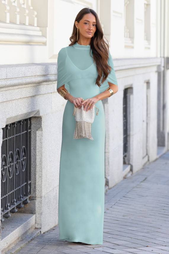 Vestido Westin multiposición turquesa