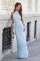 Vestido Secchia azul celeste